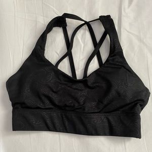 Paisley Light n Tight Strappy Sports Bra